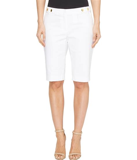 michael kors womens bermuda shorts|Women's Michael Kors Collection Bermuda & Trouser Shorts.